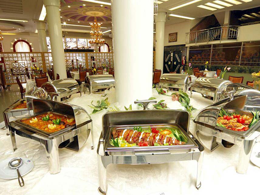 بوفه رستوران هتل آپارتمان مهر مشهد